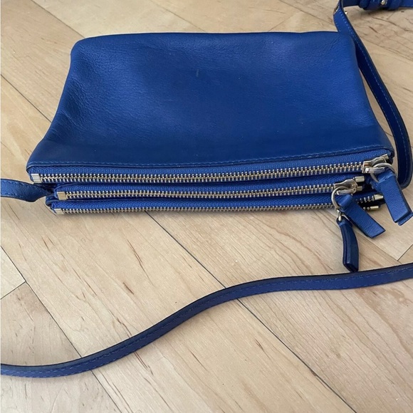Celine Phoebe Philo 2015 Trio Bag Blue Small With Authenticity Card - Picture 5 of 9